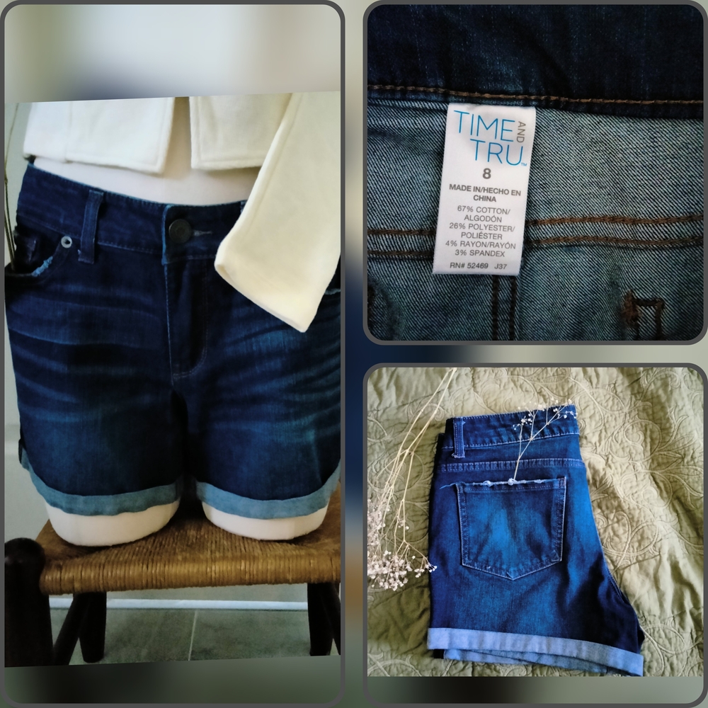Time and Tru Denim Shorts